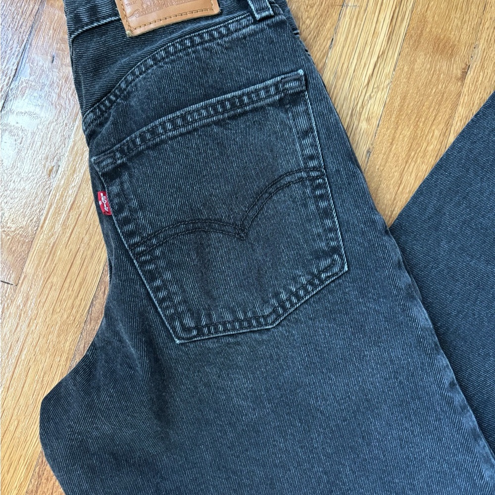 Levi's Dark Wash Straight Leg Jeans